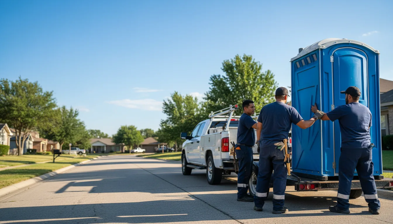 Portable Toilet Rental in Dale, TX near me